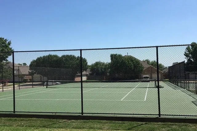 a view of a tennis court