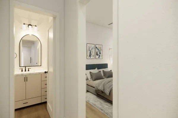 view of a room with window