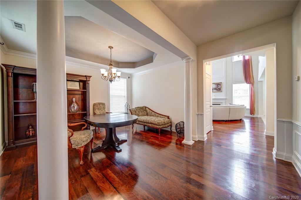 9510 Ridgeforest Drive Charlotte, NC 28277 - Photo 11 of 46 a living room with furniture and wooden floor