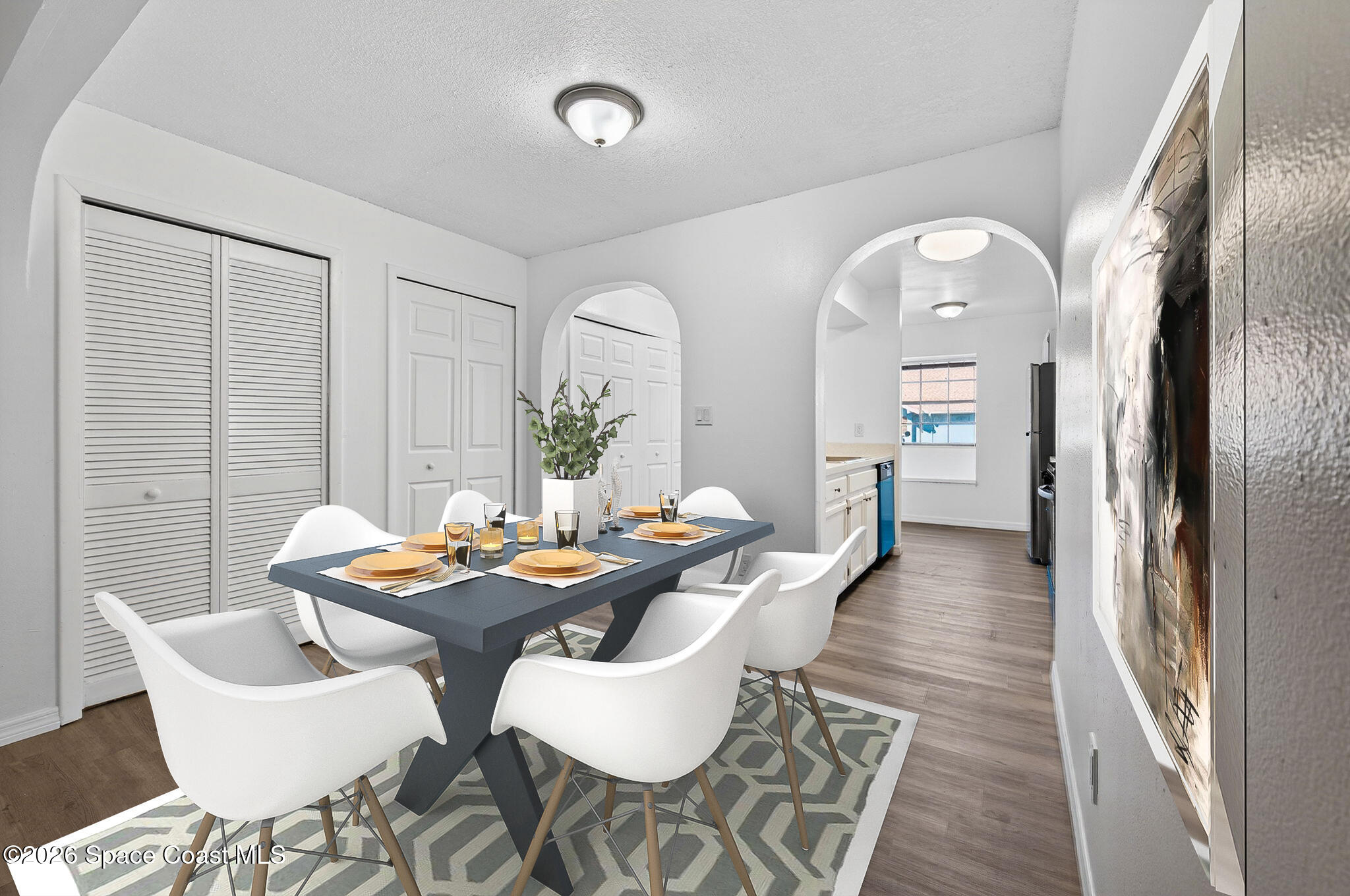 2107 Hidden Grove Lane, Unit 32B Merritt Island, FL 32953 - Photo 15 of 47 Dining Area Virtually Staged