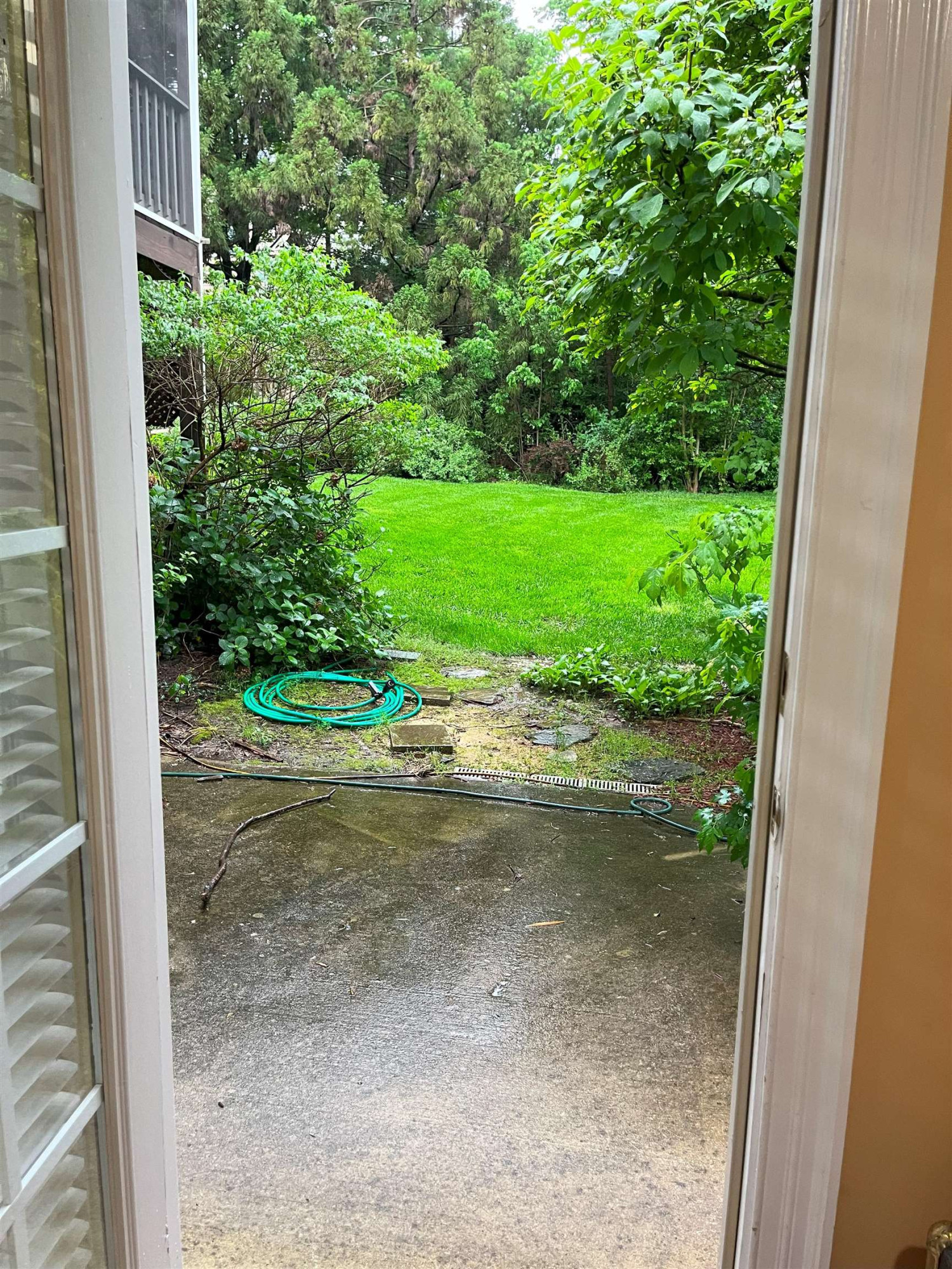 5239 Coffee Tree Drive Raleigh, NC 27613 - Photo 38 of 39 Basement patio w Hot tub hookup