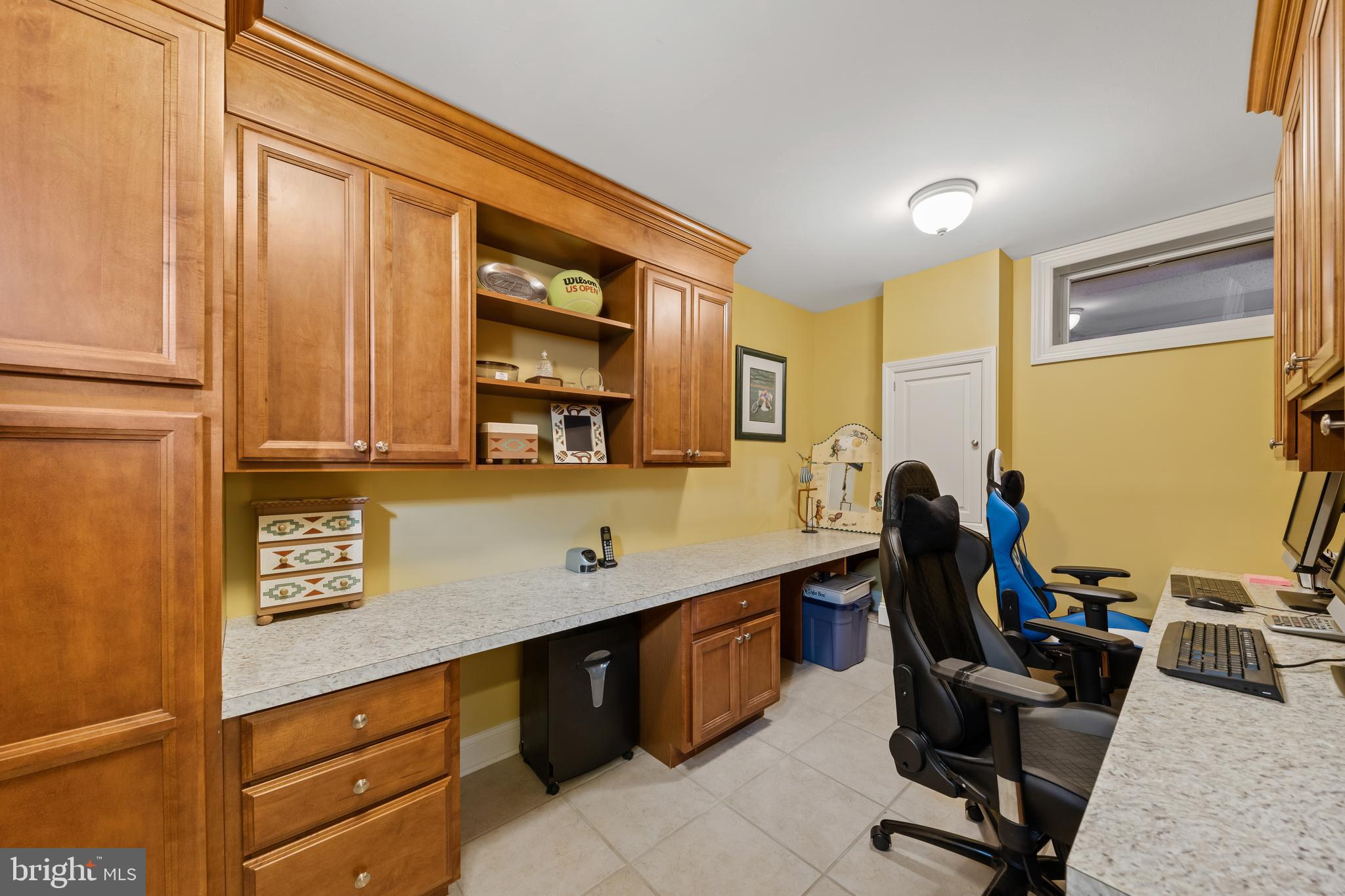 178 Lindbergh Road Hopewell, NJ 08525 - Photo 30 of 39 a view of a workspace with furniture and a window