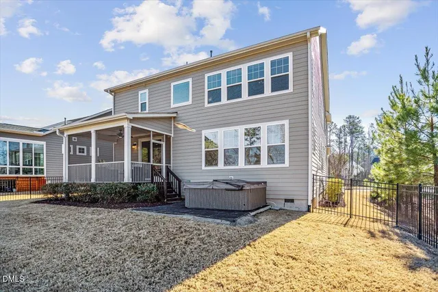 a view of a city from a living room
