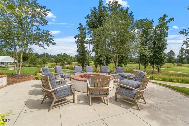 a view of a balcony with an outdoor space