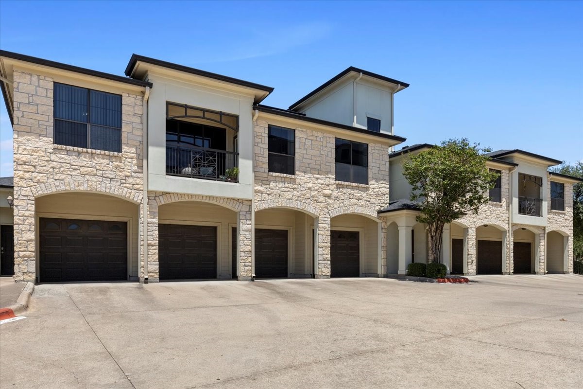 garage and entrance access