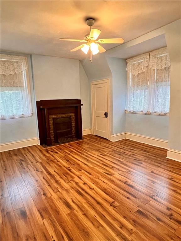 1299 Old State Road Apollo, PA 15613 - Photo 21 of 29 a bedroom with a bed and a fireplace