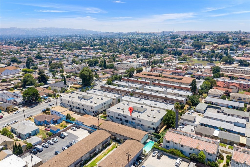331 South New Avenue, Unit H Monterey Park, CA 91755 - Photo 25 of 26 an aerial view of a city with lots of residential buildings