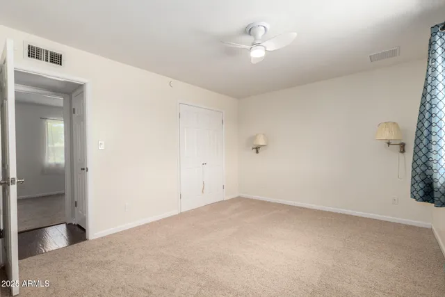 wooden floor in an empty room