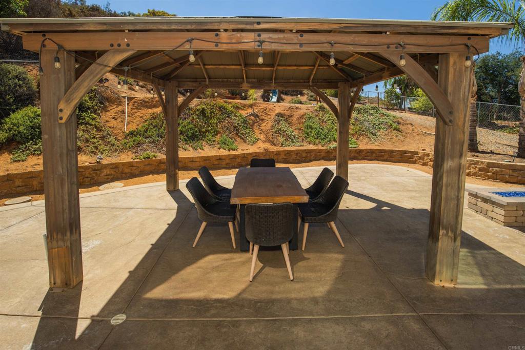 24427 Novato Place Ramona, CA 92065 - Photo 8 of 54 a view of outdoor space with table and chairs