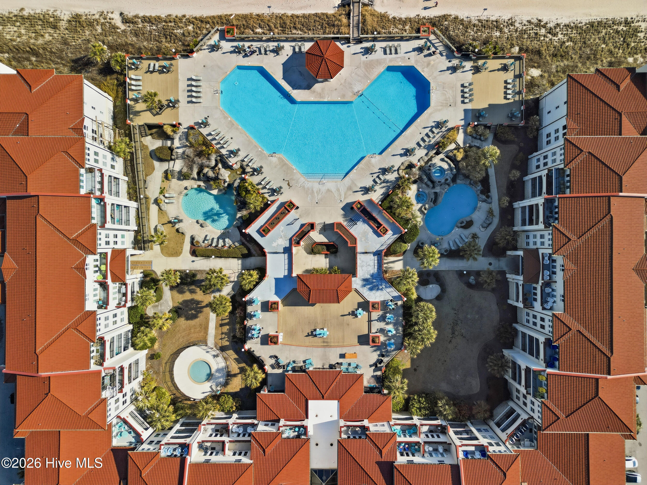 790 New River Inlet Road, Unit 114A North Topsail Beach, NC 28460 - Photo 36 of 37 65_aerial overhead