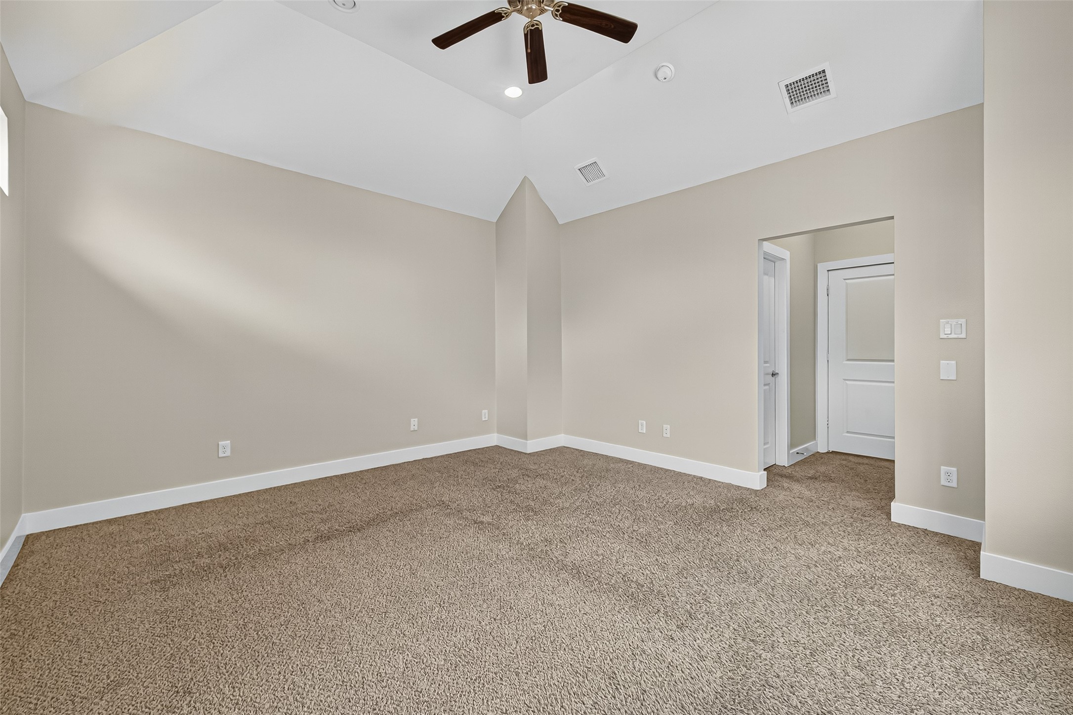 9508 Cedarpost Square Street Houston, TX 77055 - Photo 16 of 30 wooden floor in an empty room