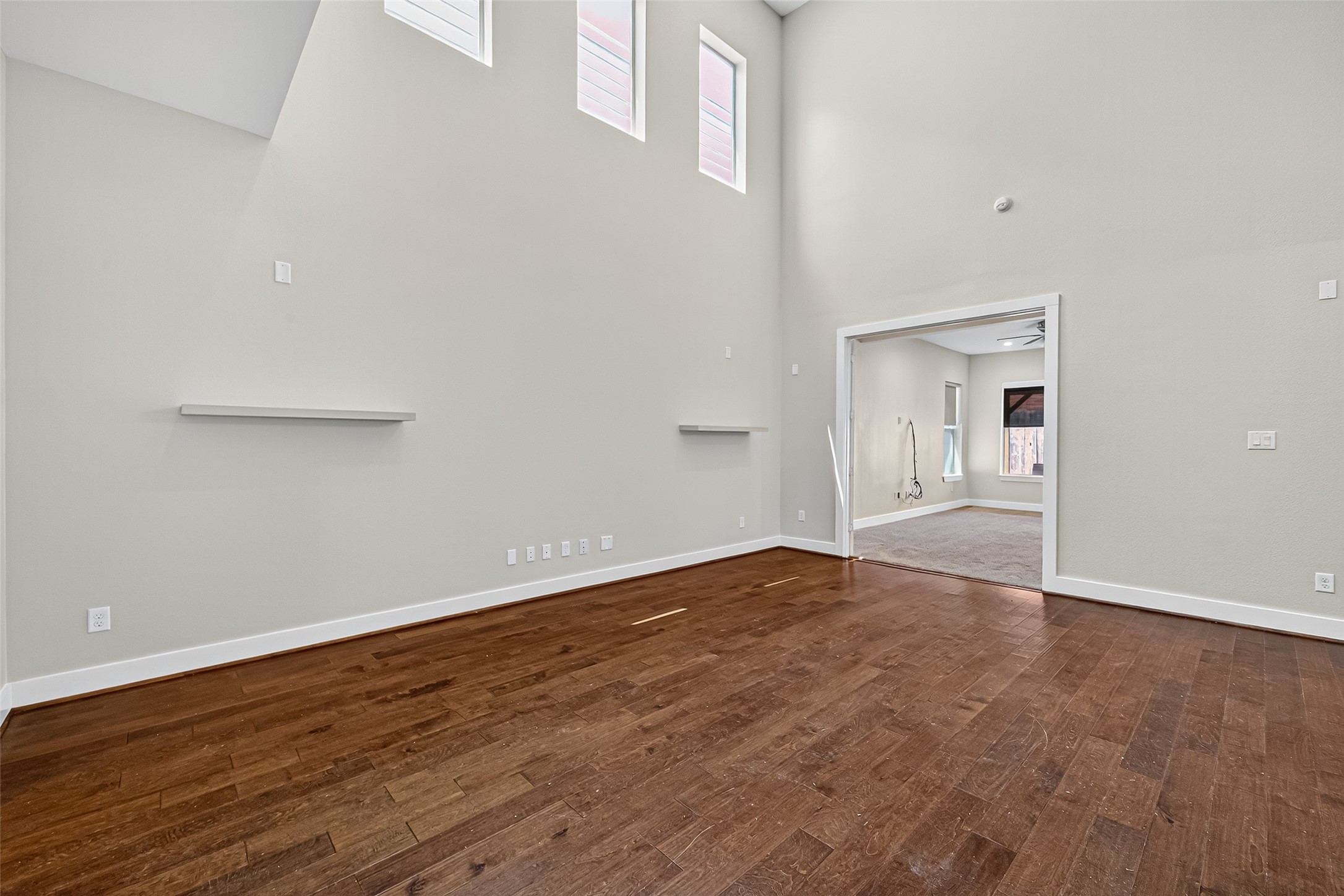9508 Cedarpost Square Street Houston, TX 77055 - Photo 6 of 30 a view of empty room with wooden floor