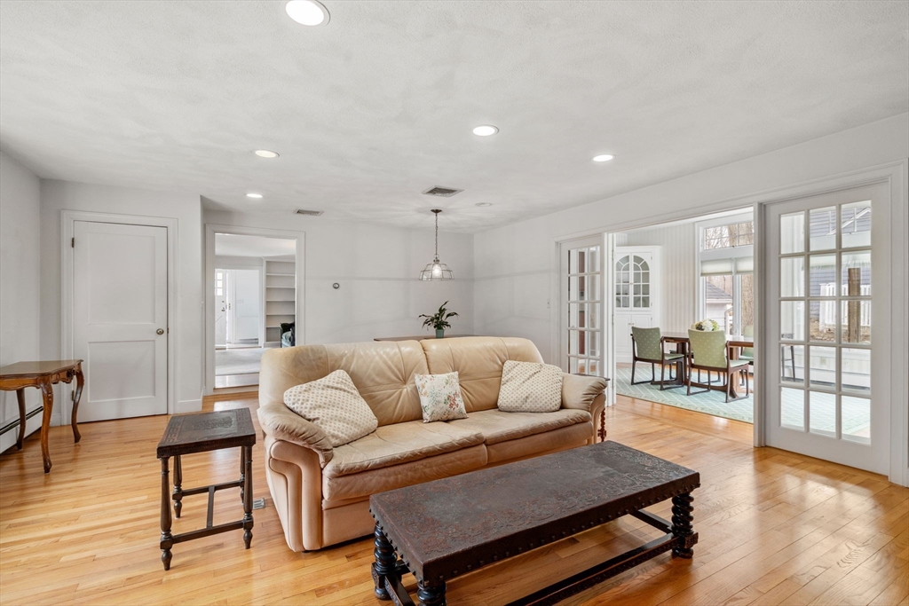 6 Earle Road Wellesley, MA 02481 - Photo 7 of 33 a living room with furniture and a wooden floor