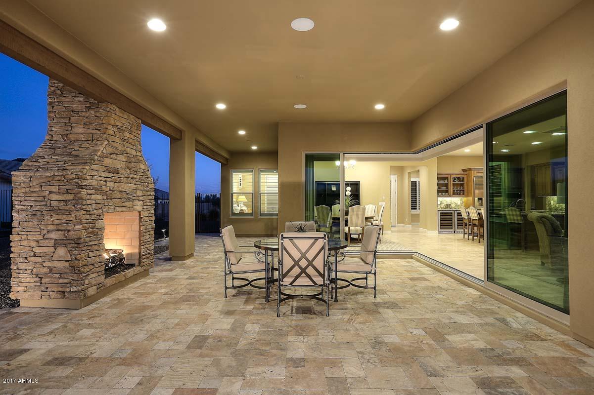 17614 Blaze Lane Rio Verde, AZ 85263 - Photo 17 of 53 Night-Covered Patio2