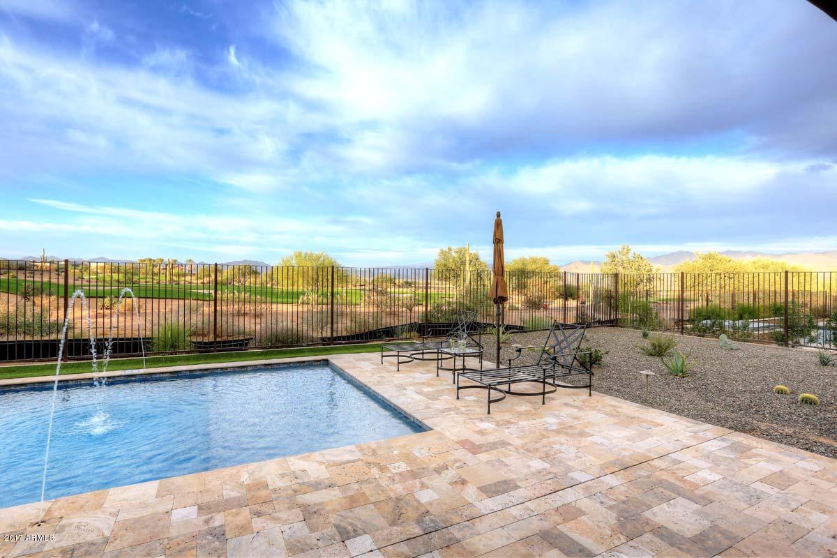 17614 Blaze Lane Rio Verde, AZ 85263 - Photo 38 of 53 Pool Patio-Golf Course View