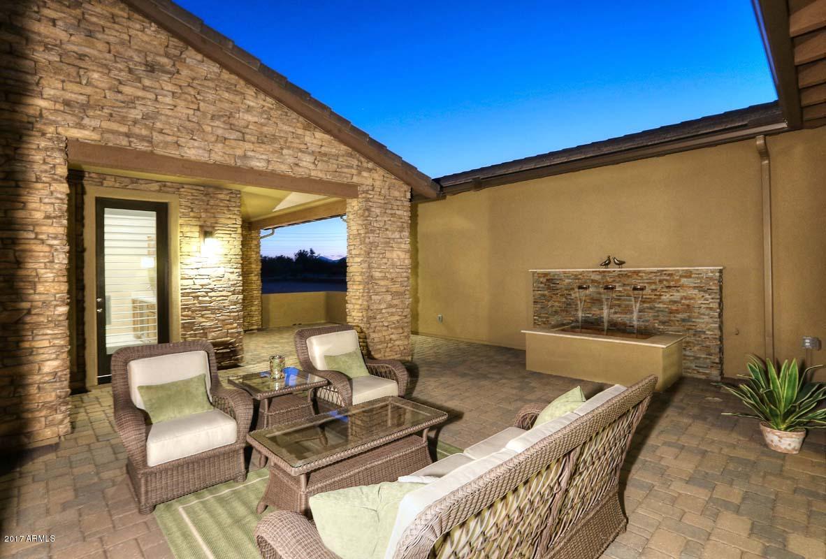 17614 Blaze Lane Rio Verde, AZ 85263 - Photo 4 of 53 Night-Courtyard