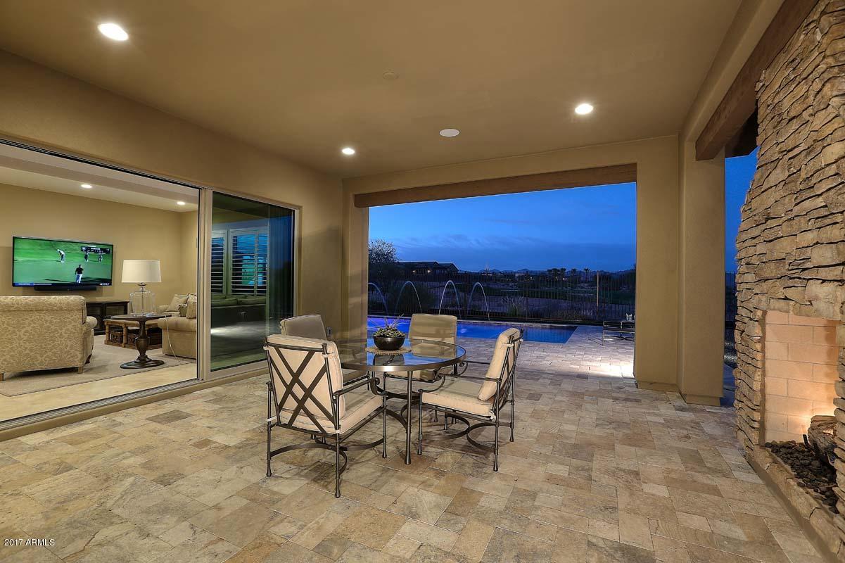 17614 Blaze Lane Rio Verde, AZ 85263 - Photo 9 of 53 Night-Covered Patio