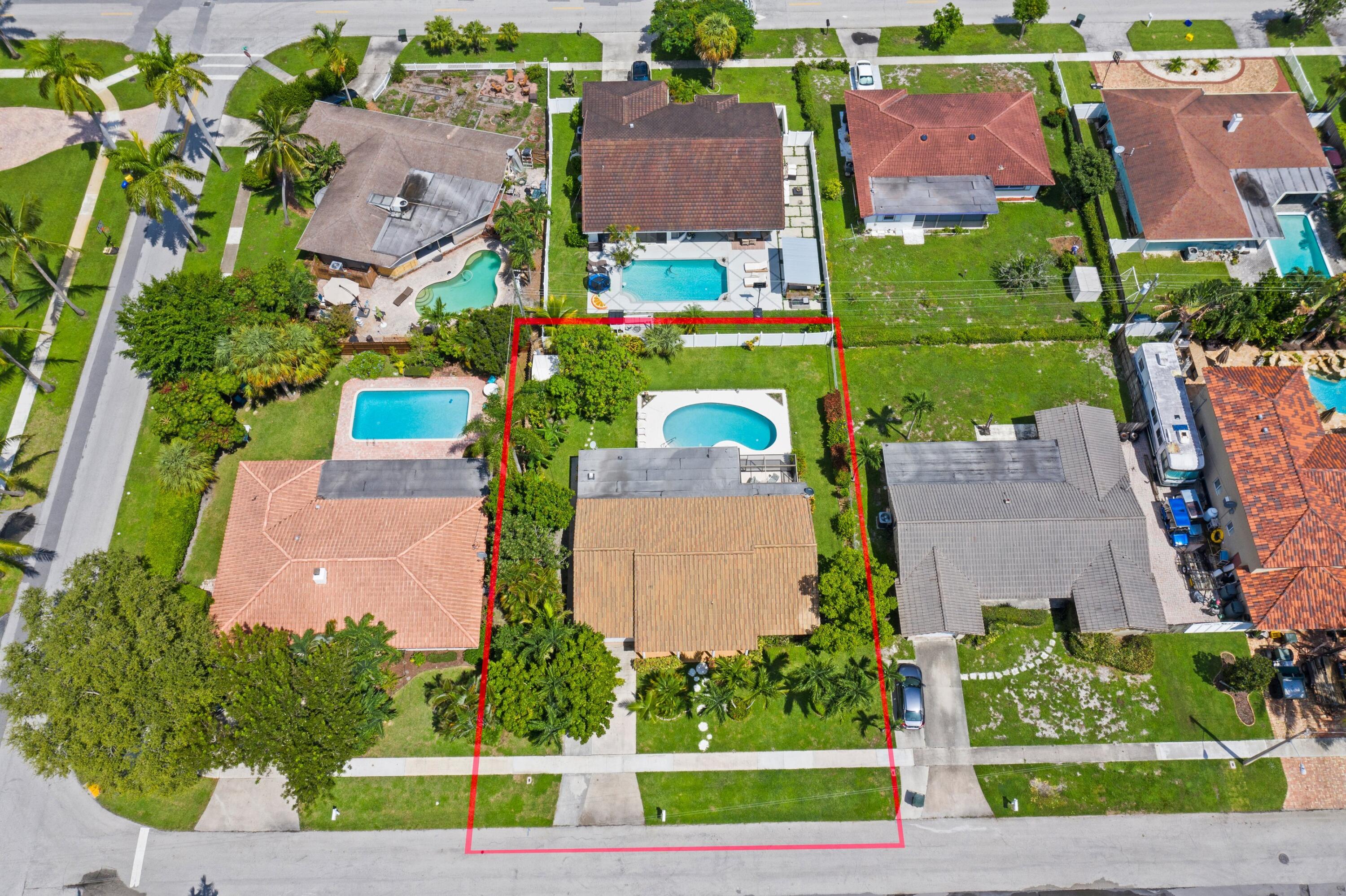 1385 Northwest 6th Street Boca Raton, FL 33486 - Photo 4 of 28 Aerial View