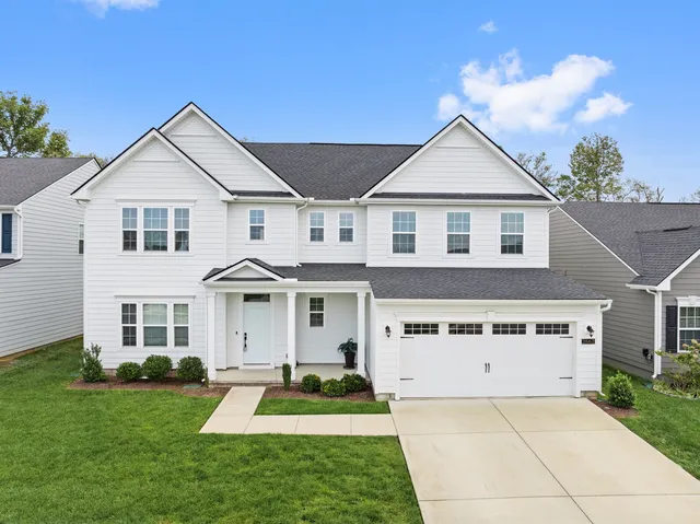 front view of house with a yard