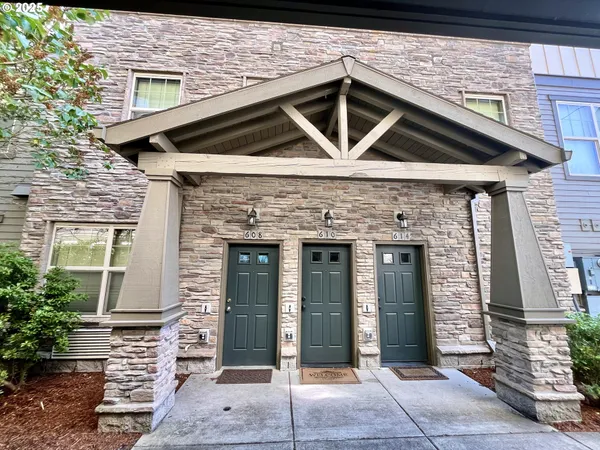 a front view of a house with shower