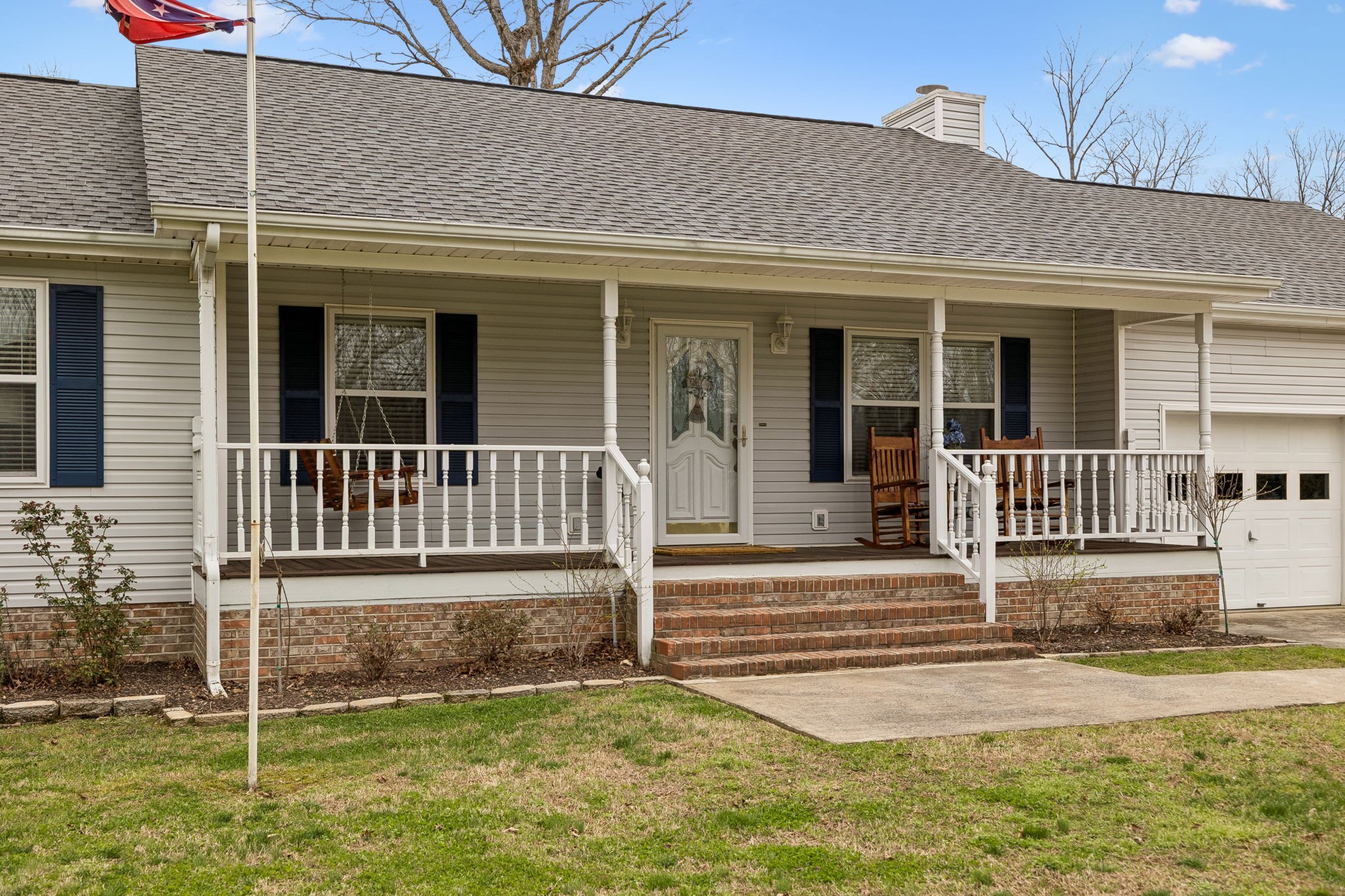 165 Pond Creek Road Summertown, TN 38483 - Photo 12 of 79 front view of a house with a yard