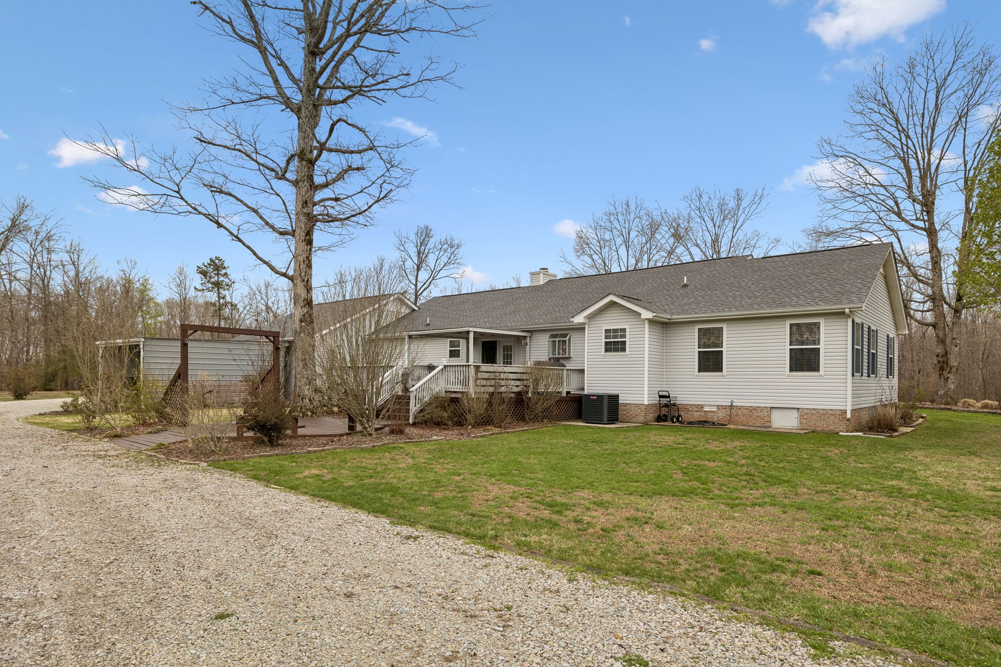 165 Pond Creek Road Summertown, TN 38483 - Photo 59 of 79 a view of a house with a yard