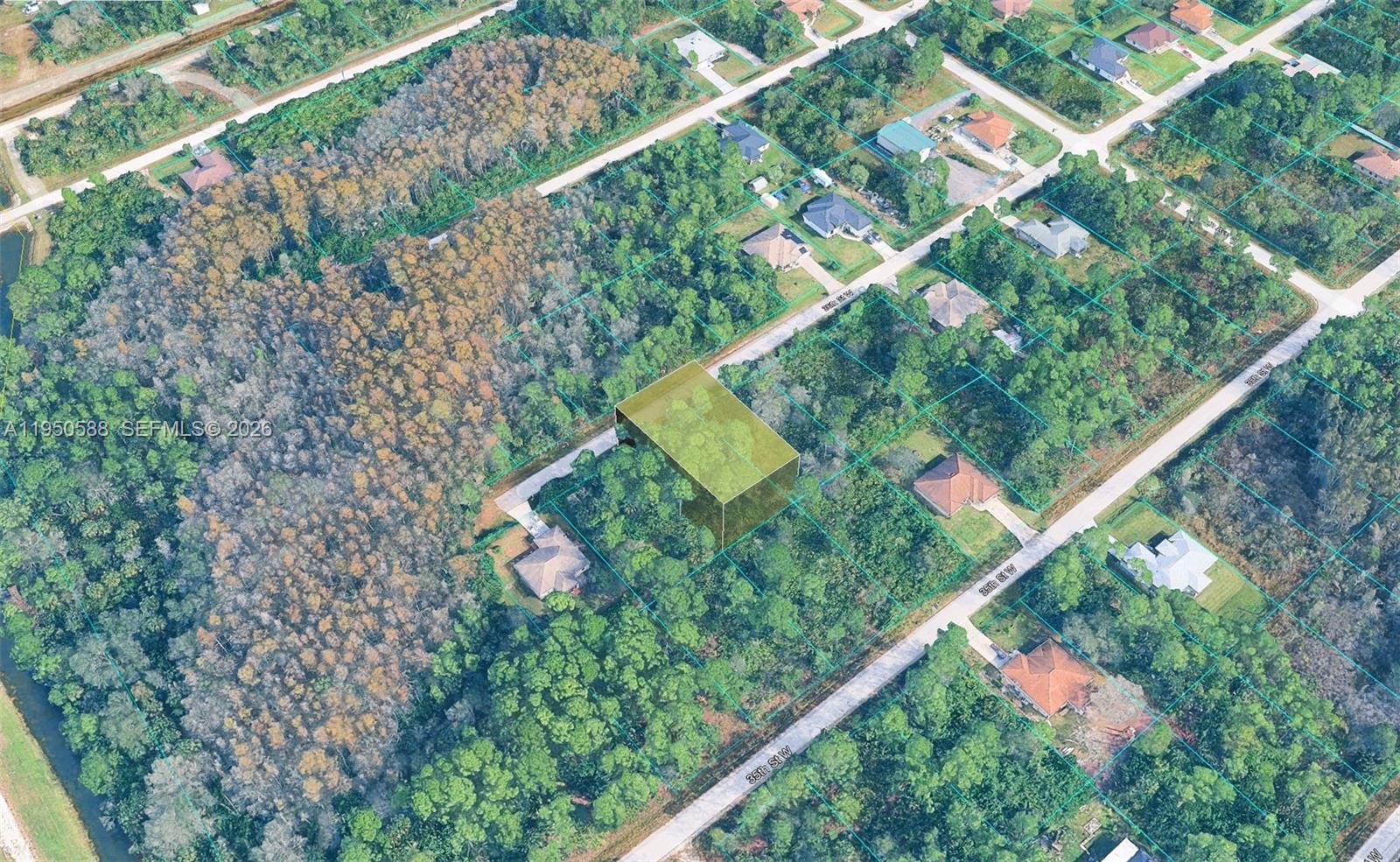 3315 36th Street West Lehigh Acres, FL 33971 - Photo 3 of 6 a view of swimming pool with a yard