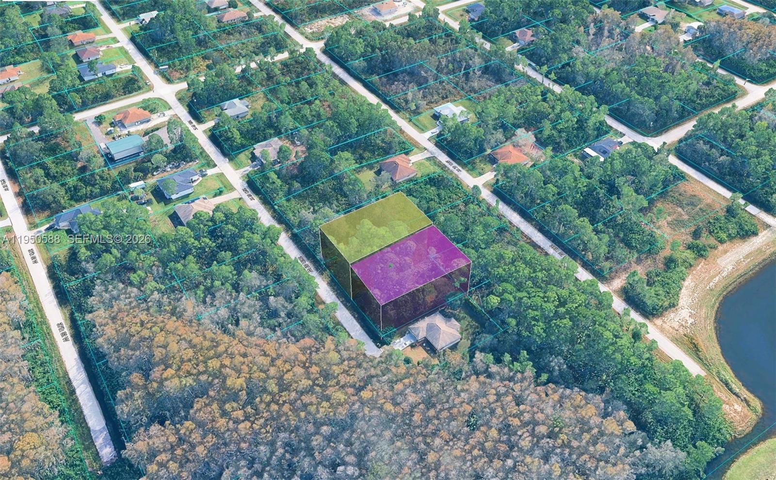 3315 36th Street West Lehigh Acres, FL 33971 - Photo 6 of 6 an aerial view of a house