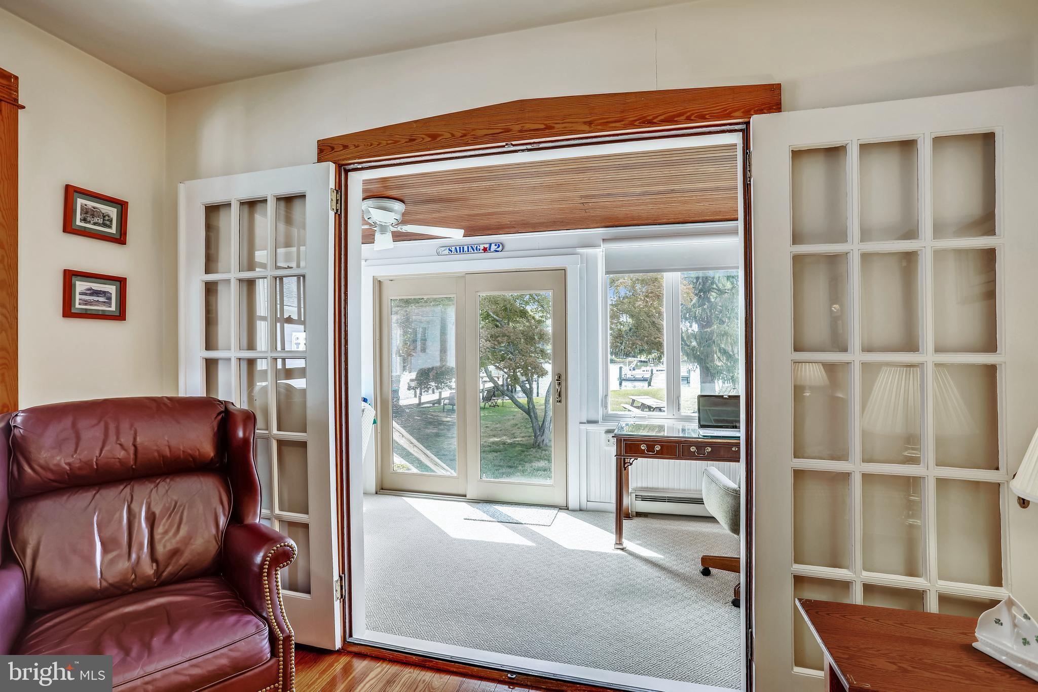 610 Oakdean Road Middle River, MD 21220 - Photo 16 of 43 French Doors lead to sunroom