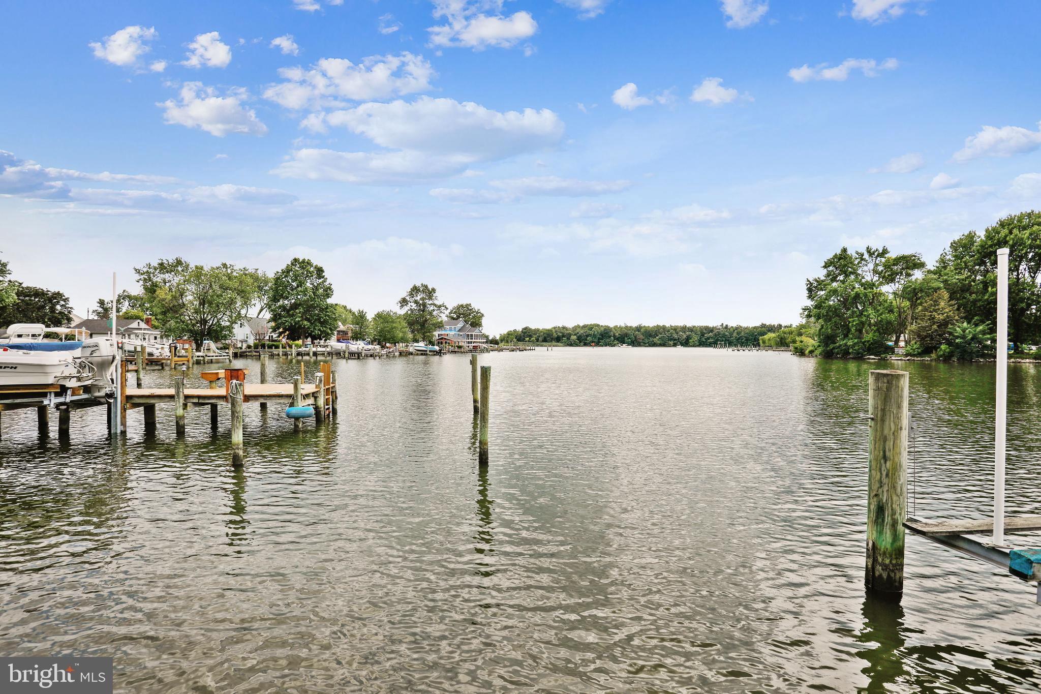 610 Oakdean Road Middle River, MD 21220 - Photo 3 of 43 4-5ft deep water, boat lift on pier
