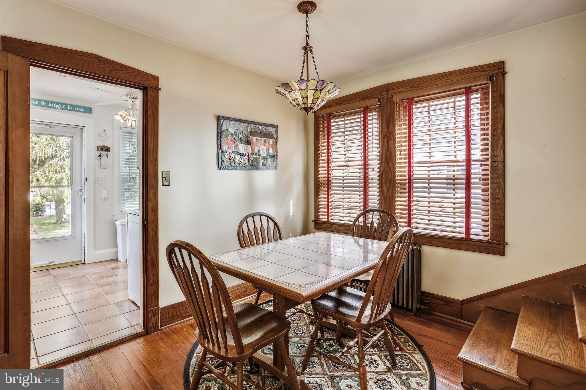 610 Oakdean Road Middle River, MD 21220 - Photo 22 of 43 Dining Room with original pine floors