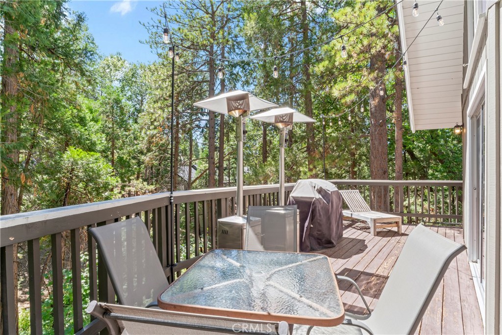 676 Rhine Road Lake Arrowhead, CA 92352 - Photo 15 of 20 a view of balcony with furniture