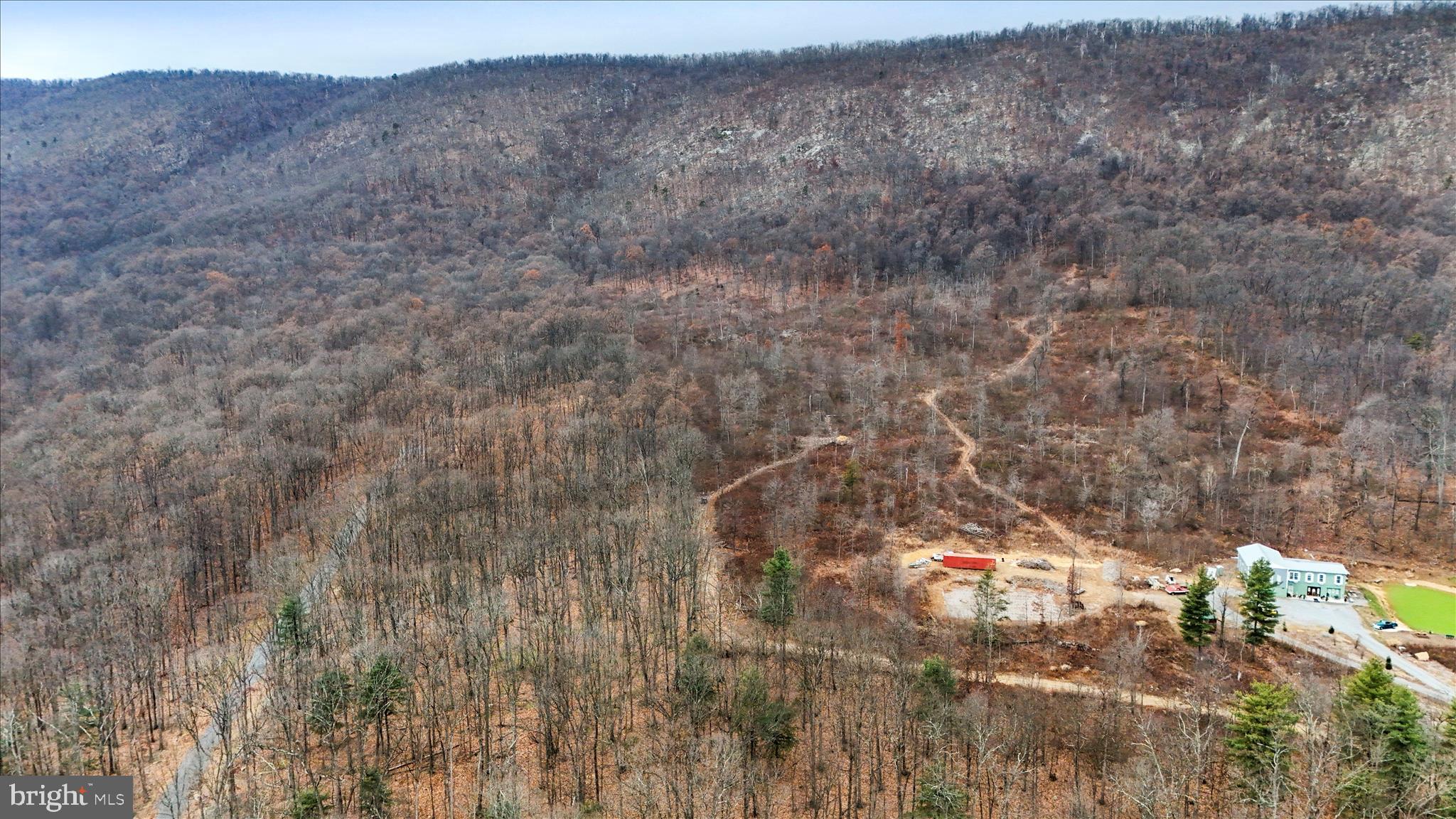Bonaventure Way Berkeley Springs, WV 25411 - Photo 13 of 18 a view of a dry yard with trees