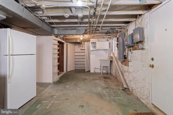 a view of water heater room