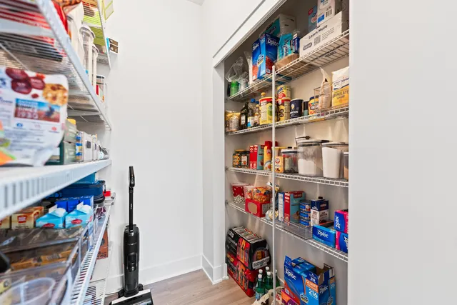 a bed room with a bed and a couch