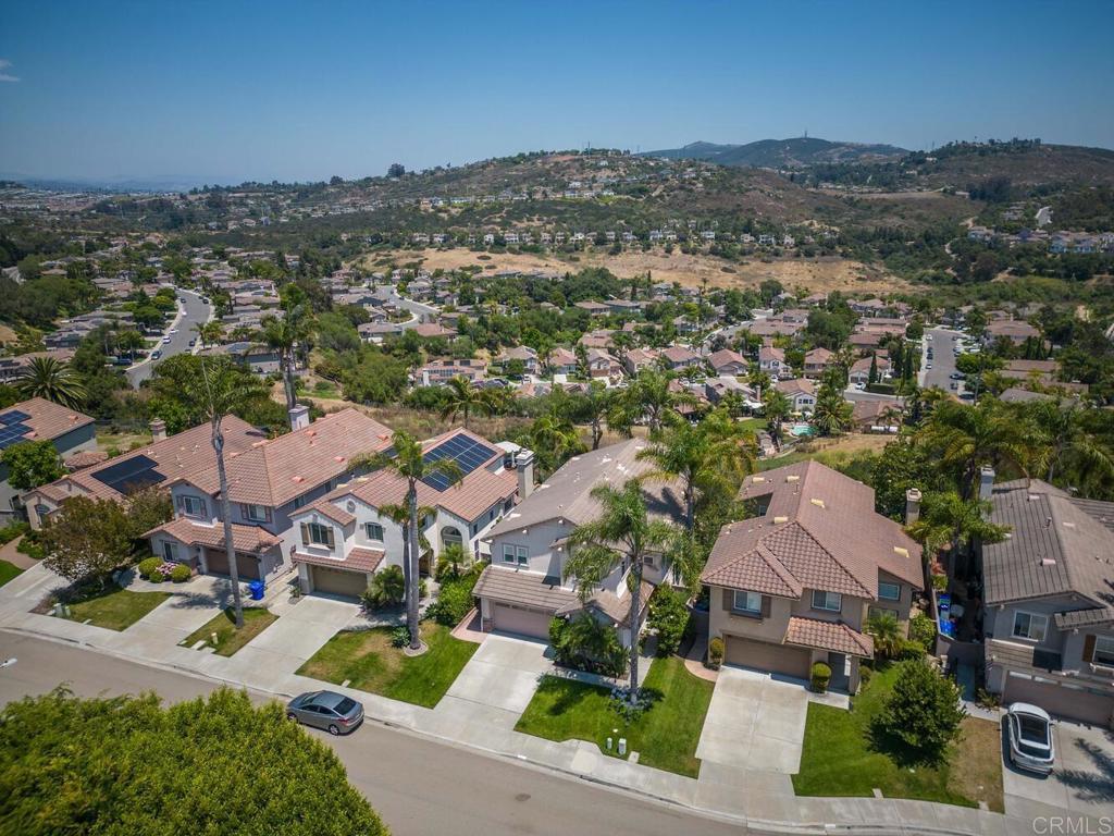 6160 Paseo Tapajos Carlsbad, CA 92009 - Photo 27 of 28 an aerial view of residential houses with outdoor space