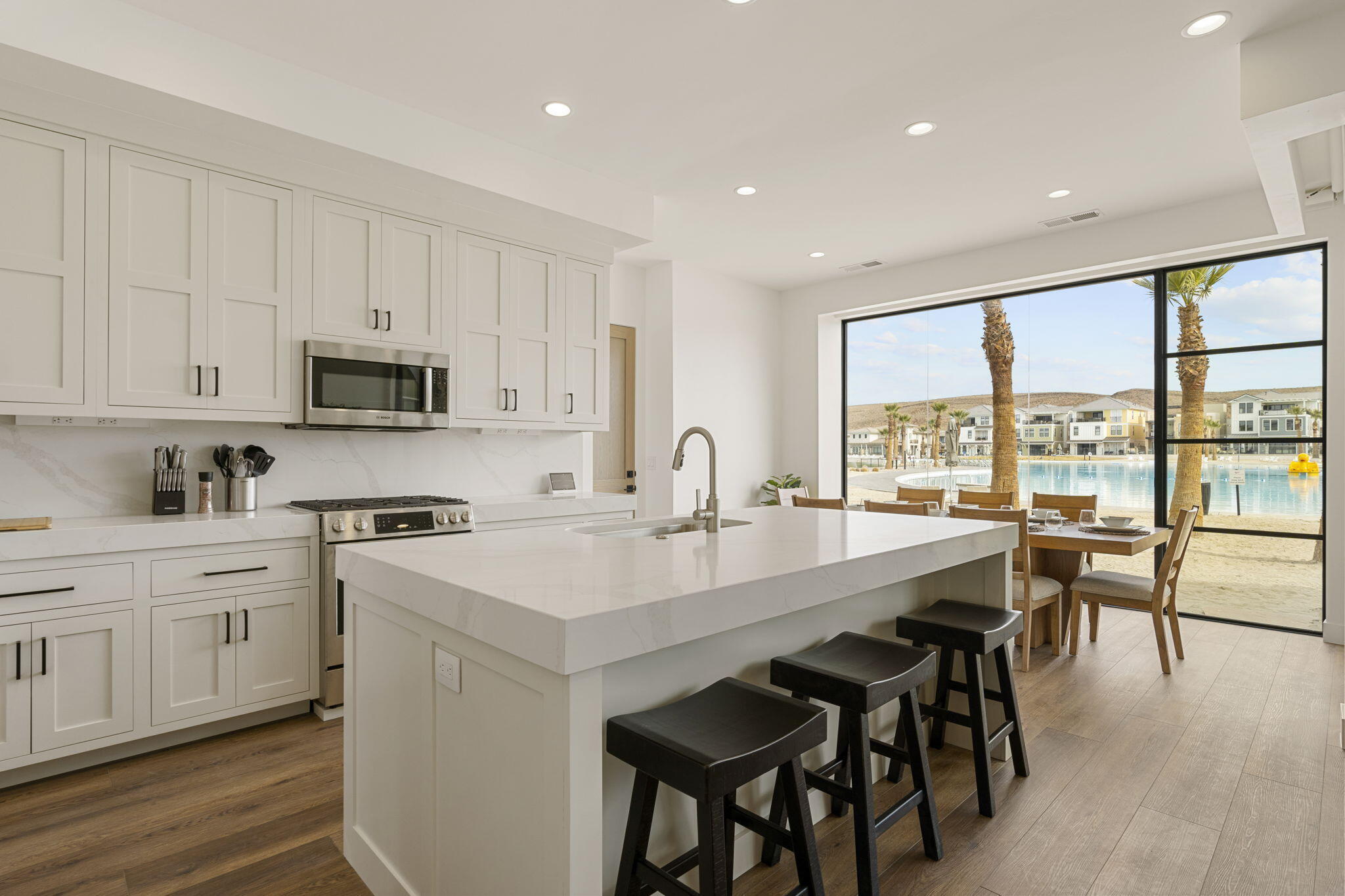 5495 South Copper Pearl Lane St. George, UT 84790 - Photo 5 of 37 Chef’s kitchen with oversized island