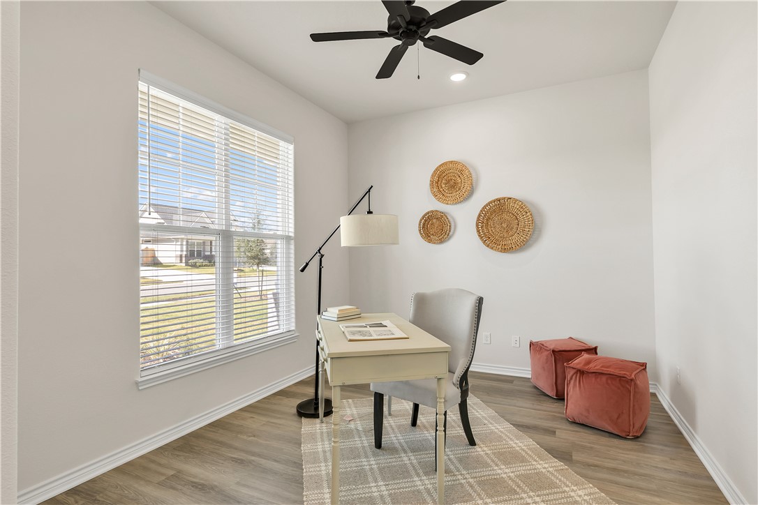 3520 Pointe Du Hoc Drive Bryan, TX 77808 - Photo 4 of 40 Home office/ flex room situated at the front of the home