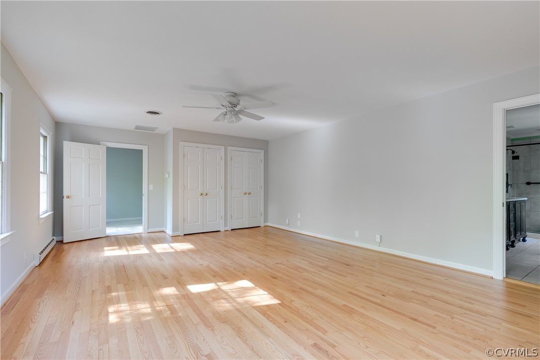 2780 East Brigstock Road Midlothian, VA 23113 - Photo 35 of 50 a view of an empty room and wooden floor