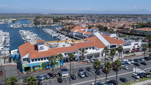 an aerial view of multiple houses