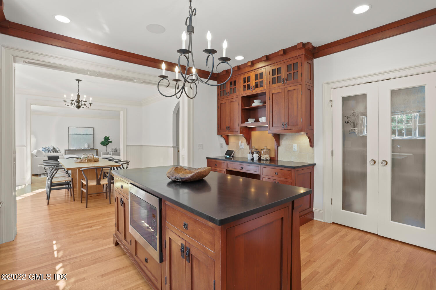 434 Cognewaugh Road Cos Cob, CT 06807 - Photo 12 of 47 a kitchen with stainless steel appliances granite countertop a sink a stove and refrigerator