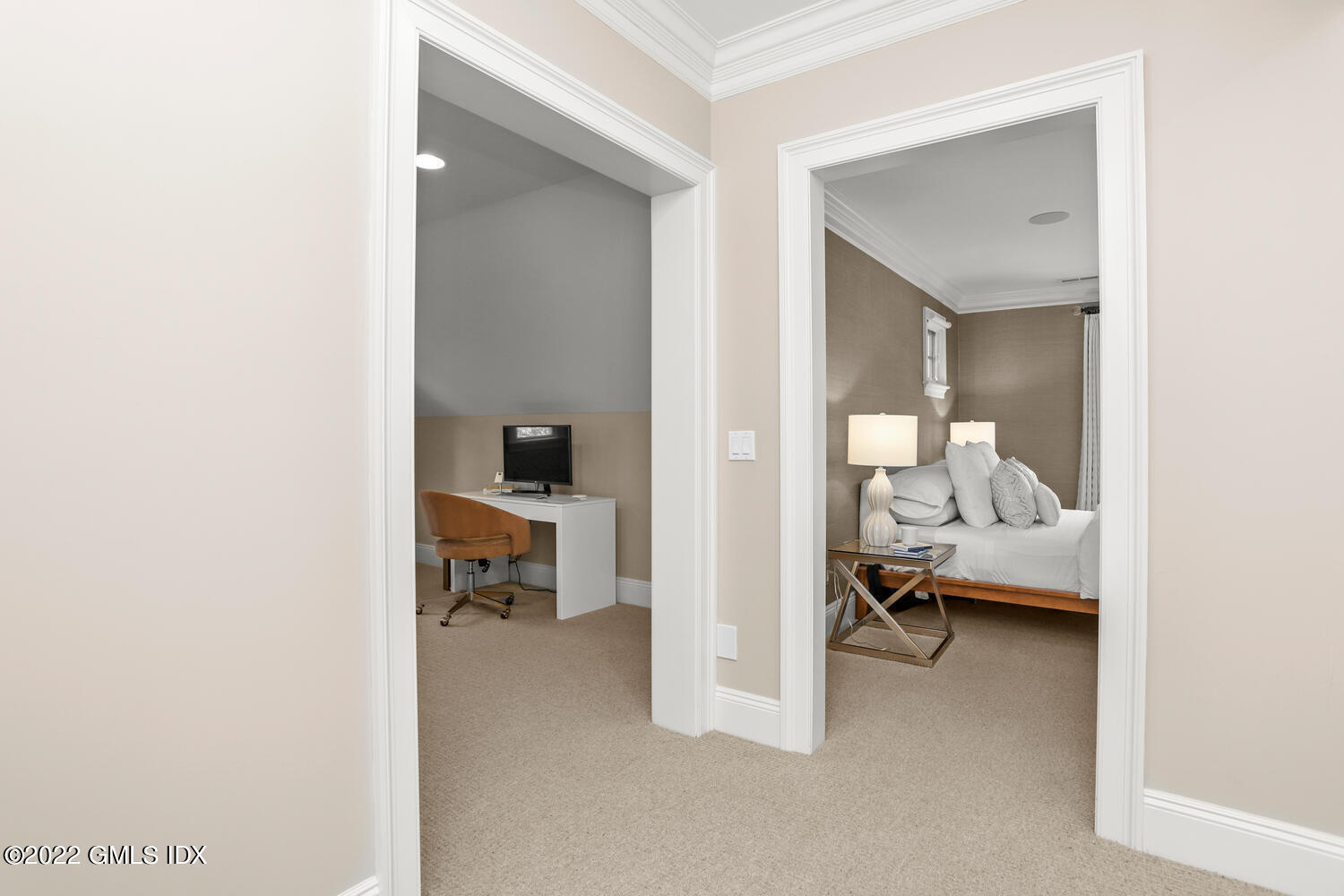 434 Cognewaugh Road Cos Cob, CT 06807 - Photo 33 of 47 a bedroom with a bed and a window