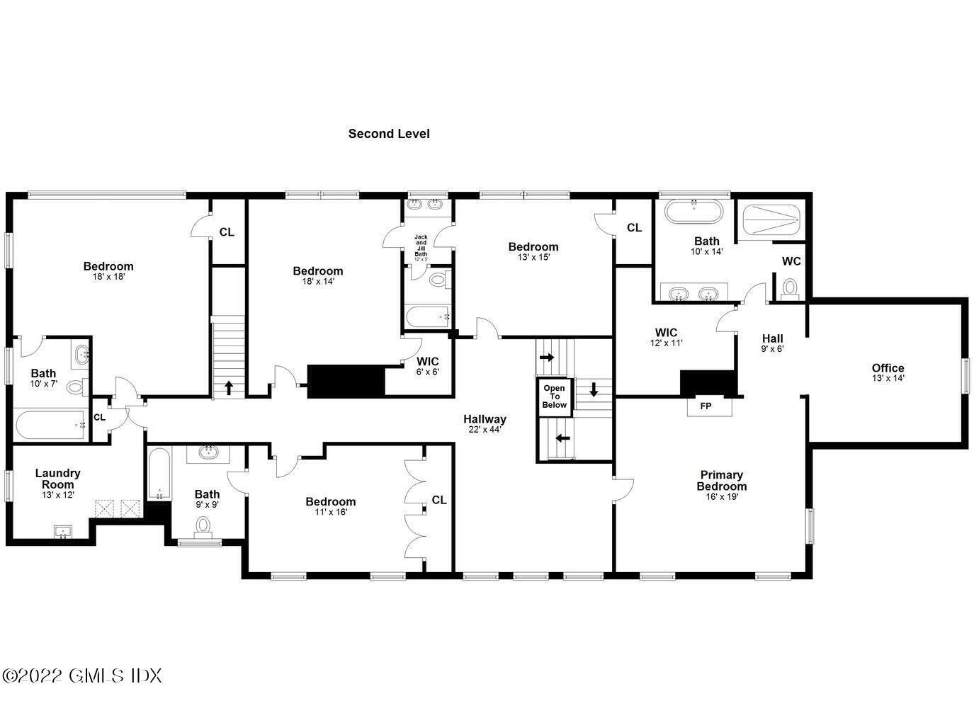 434 Cognewaugh Road Cos Cob, CT 06807 - Photo 45 of 47 a picture of floor plan