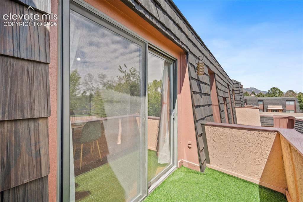 2979 Mesa Road, Unit D Colorado Springs, CO 80904 - Photo 25 of 40 Balcony.