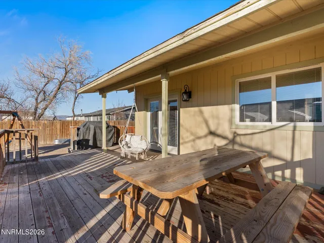 a view of deck with patio