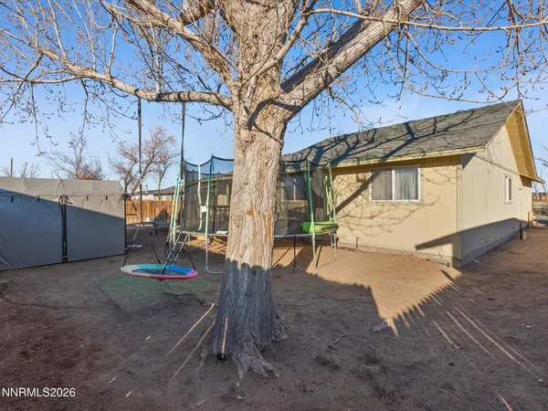a view of a house with a patio