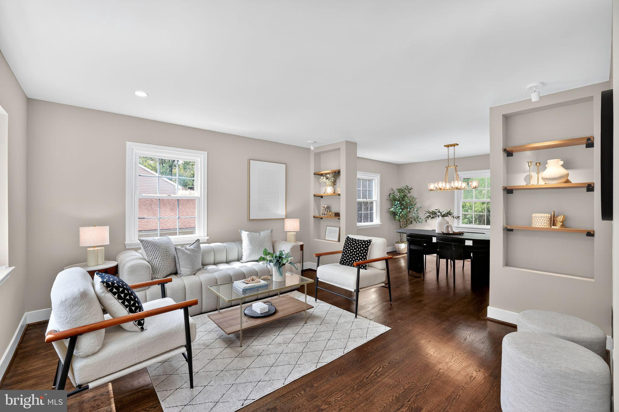 3428 Beret Lane Silver Spring, MD 20906 - Photo 2 of 33 a living room with furniture and wooden floor