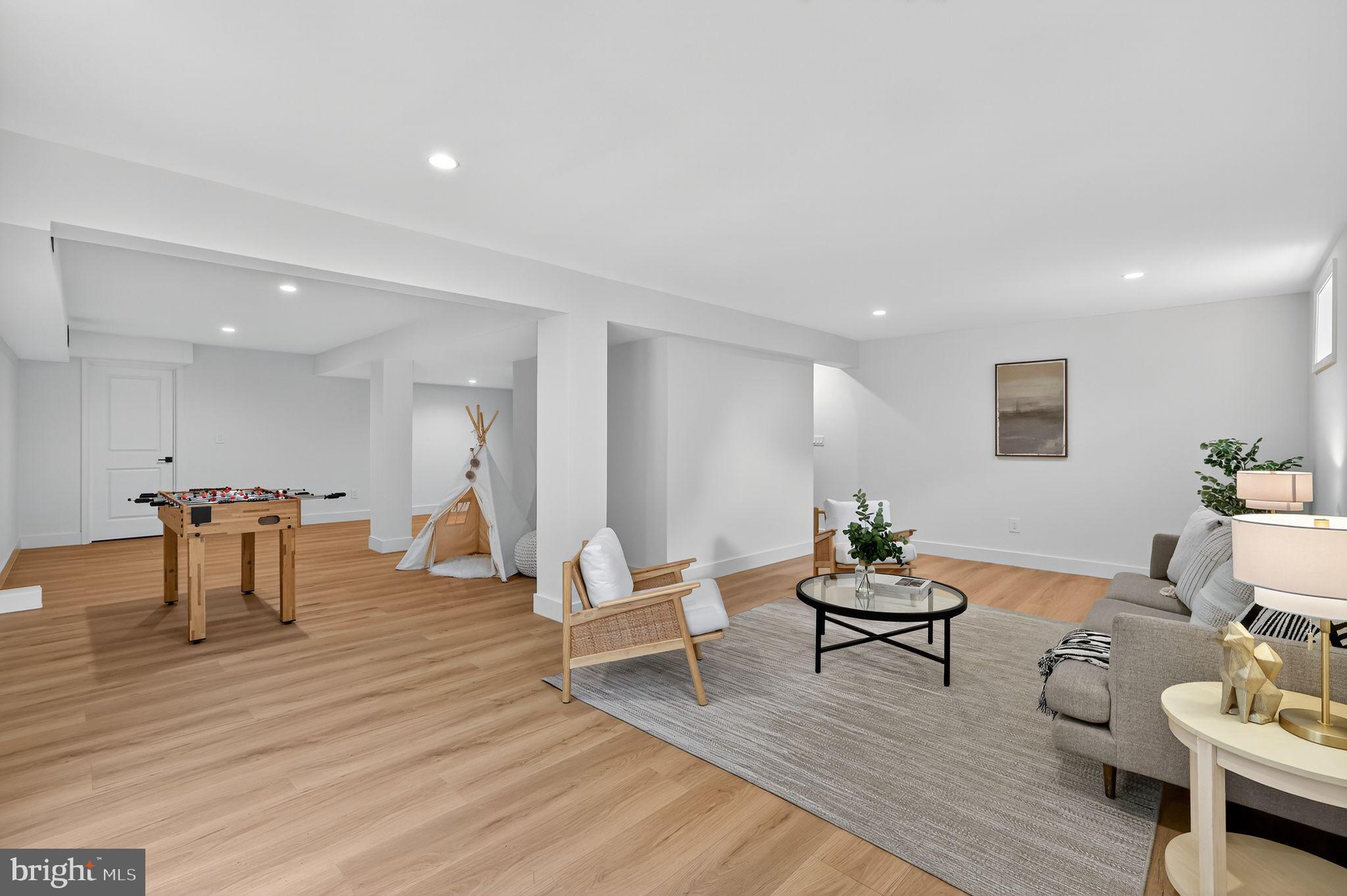 3428 Beret Lane Silver Spring, MD 20906 - Photo 30 of 33 a living room with furniture and wooden floor
