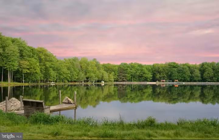 1122 Ranger Trail Pocono Lake, PA 18347 - Photo 44 of 48 Serene lake at dusk, nature's embrace.