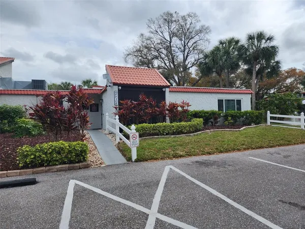 front view of house with a yard